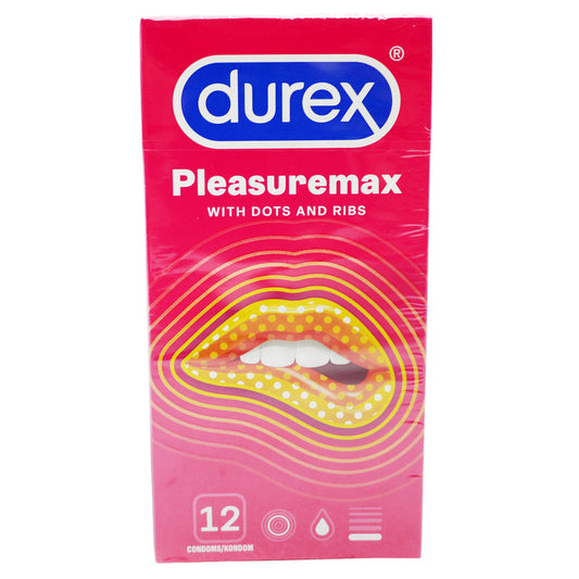 DUREX CONDOMS 12S PLEASURE MAX (6X12) (UK)