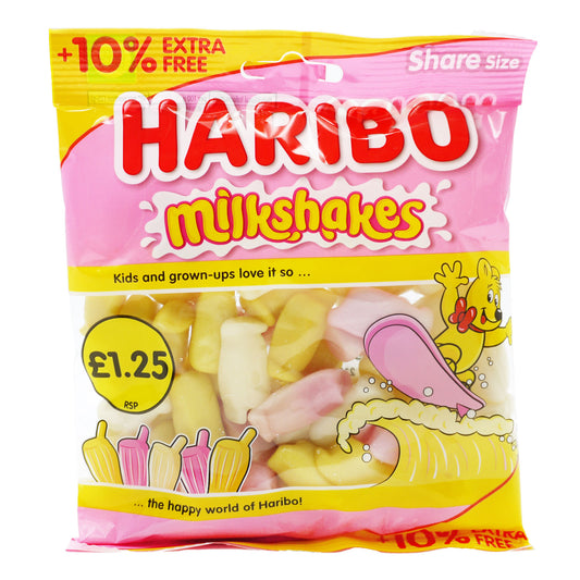 HARIBO MILKSHAKES PM £1.25 04/26