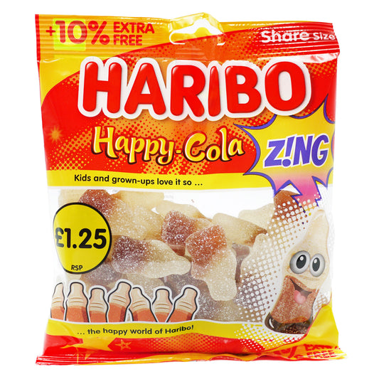 HARIBO COLA ZING PM £1.25  05/26