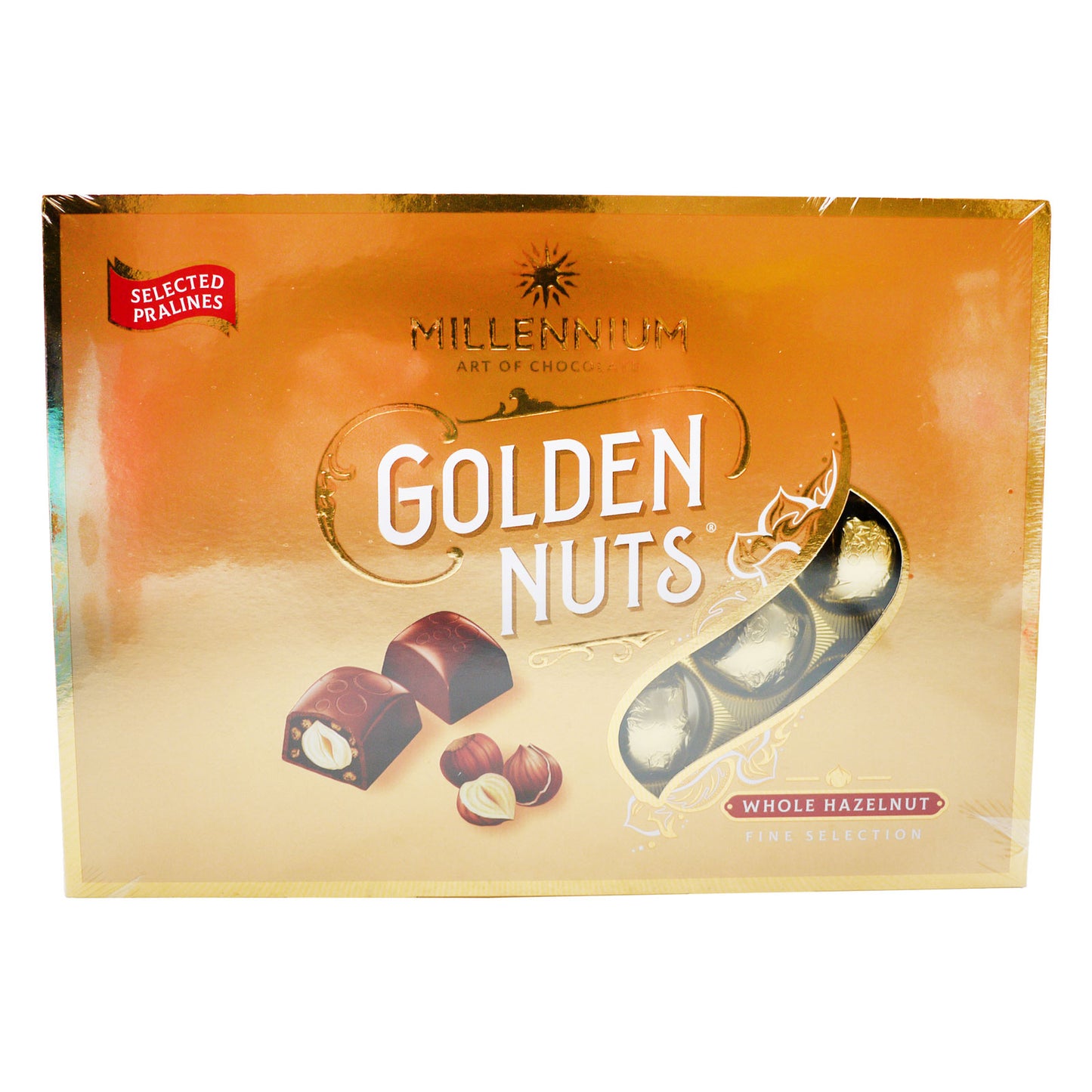 MILLENNIUM CHOCOLATES GOLDEN NUTS 24/08/25(H)