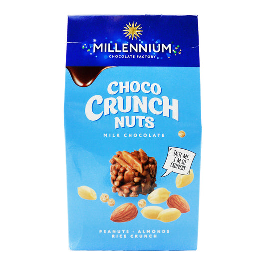 MILLENNIUM MILK CHOCOCHOCO CRUNCH NUTS 26/08/25(H)