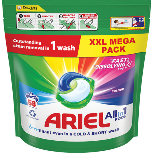 ARIEL PODS COLOUR 58S