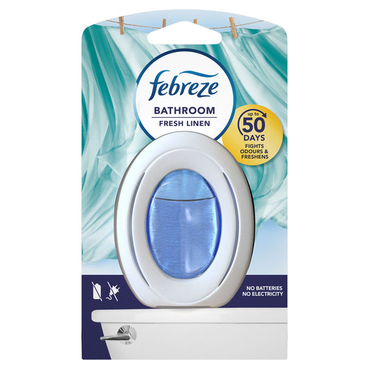 FEBREZE BATHROOM AIR FRESHENER 7.5ML LINEN FRESHNESS