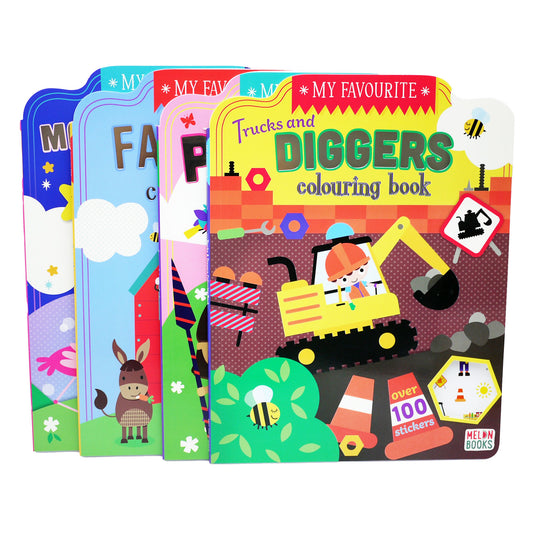 COLOURING BOOKS ASST (R)