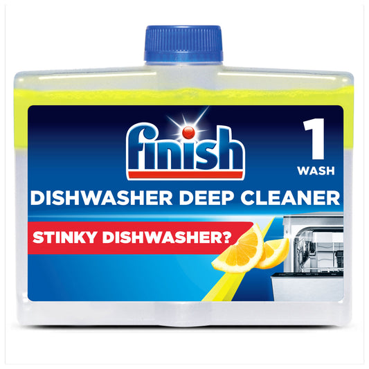 FINISH DISHWASHER CLEANER 250ML LEMON
