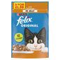 FELIX CAT POUCH CHICKEN PM 3 FOR £1.39 04/27