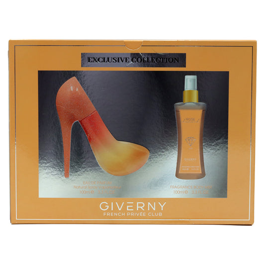 GIVERNY ROSE DIAMOND 100ML EDP & 100ML BM