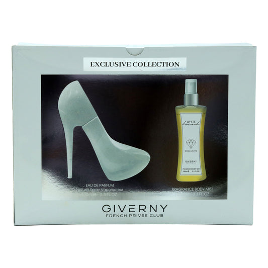 GIVERNY WHITE DIAMOND 100M EDP & 100ML BM