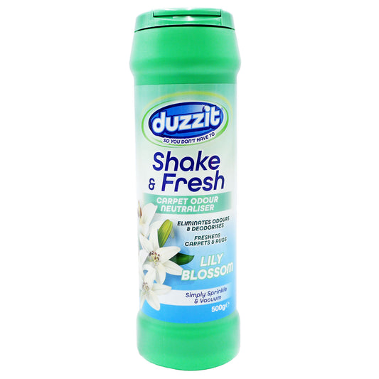 DUZZIT SHAKE & FRESH CARPET ODOUR NEUTRAL LILY