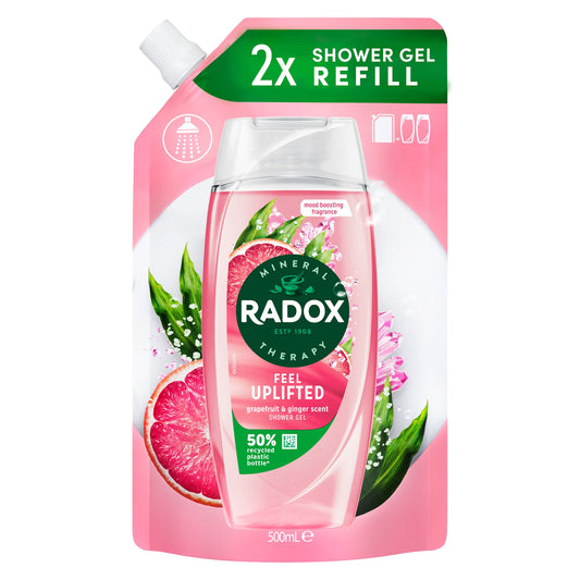 RADOX SHOWER GEL FEEL UPLIFTED REFILL POUCH (C)
