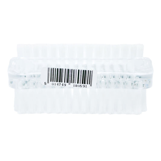 NAIL BRUSH PLASTIC DOUBLE SIDED (R)