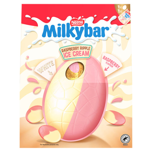 MILKYBAR EGG RASPBERRY RIPPLE GIANT 31/07/25