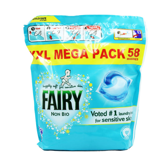 FAIRY NON BIO PODS FOR SENSITIVE SKIN