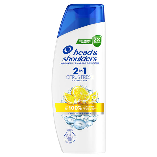 HEAD & SHOULDERS SHAMPOO 2IN1 CITRUS FRESH (C)