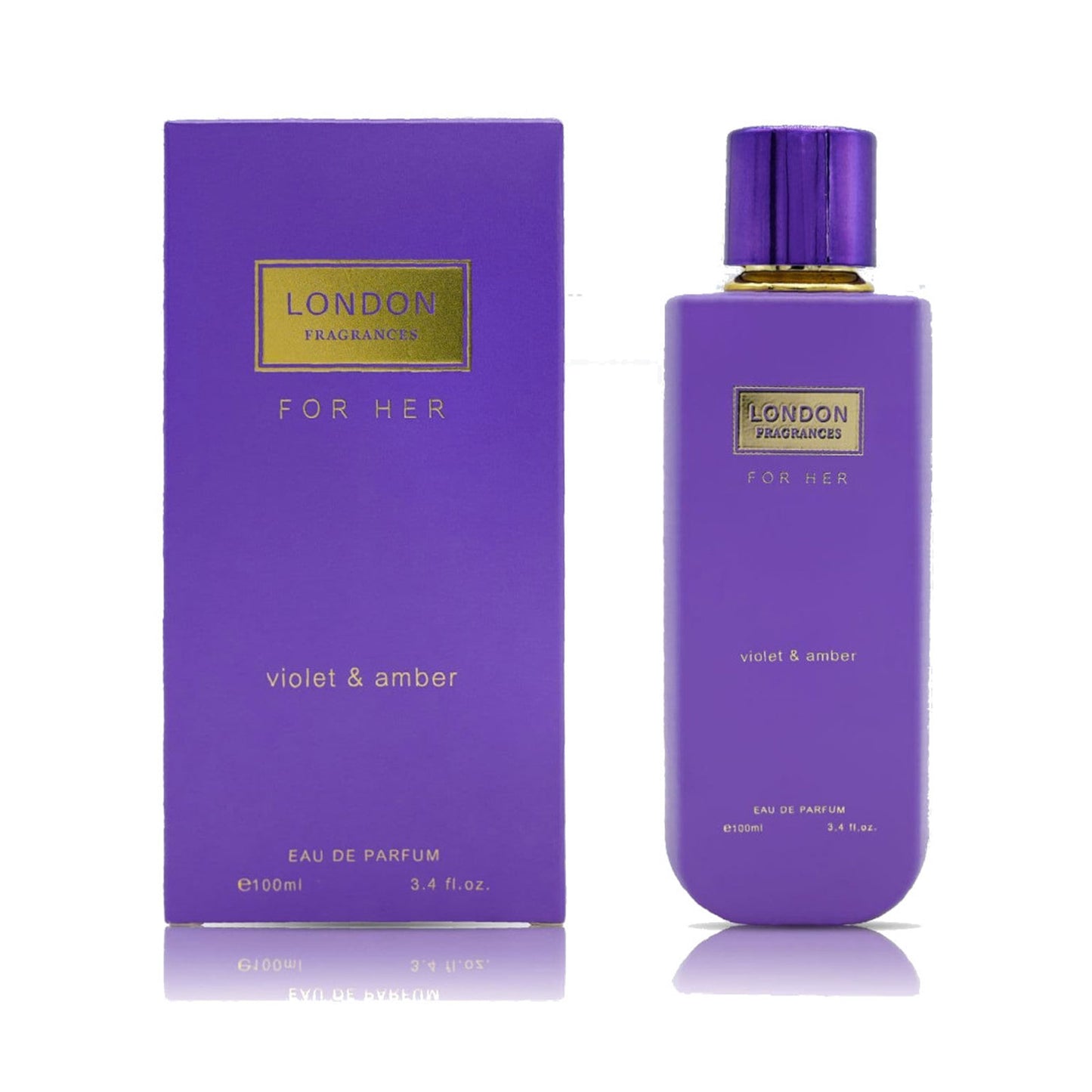 LONDON FRAGRANCES FOR HER EDP VIOLET & AMBER(D)