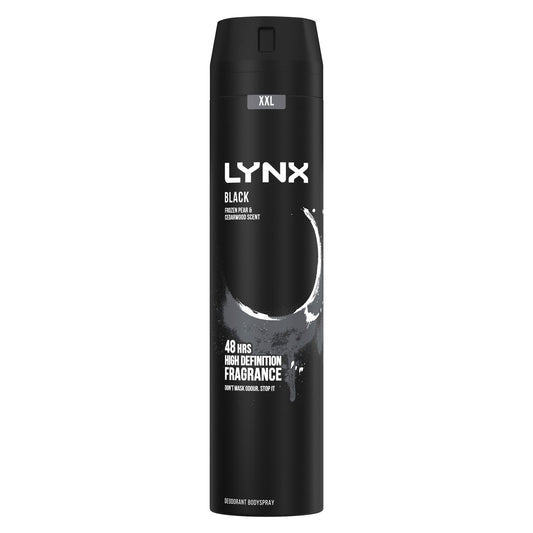 LYNX BODYSPRAY BLACK