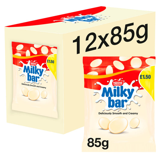 MILKYBAR GIANT BUTTON BAG PM £1.50  02/26