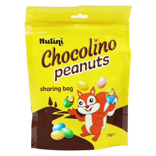 NUTINI CHOCOLINO PEANUTS SHARING BAG(R) 20/10/25