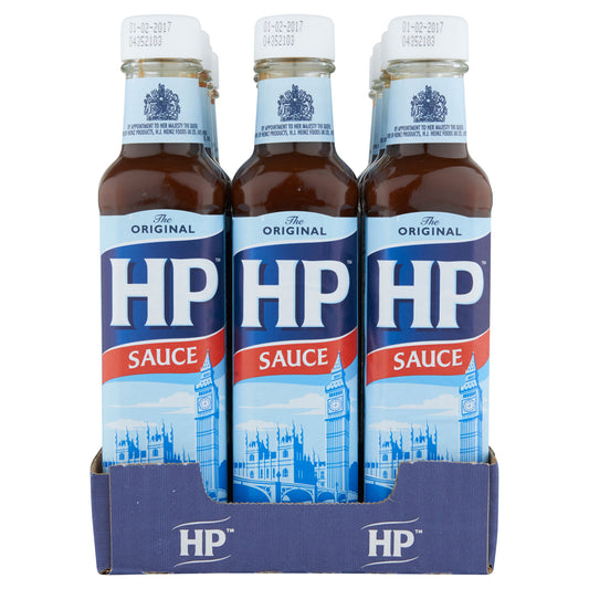 HP BROWN SAUCE GLASS BOTTLE (C) 01/08/26