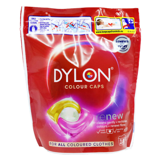 DYLON COLOUR WASH  CAPLETS RENEW 18S