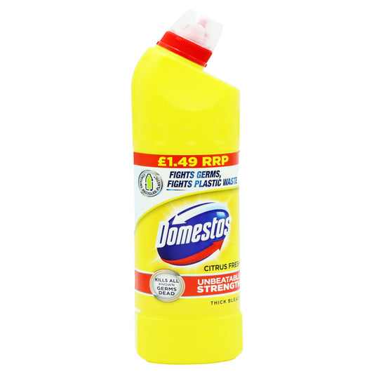 DOMESTOS BLEACH CITRUS PMP £1.49 (C)