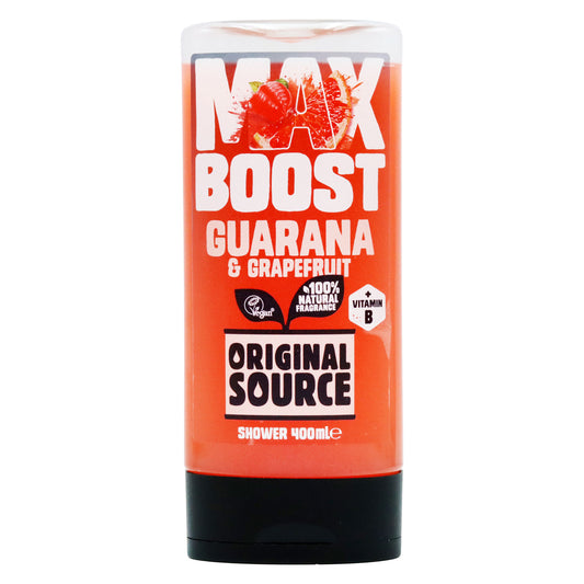 ORIGINAL SOURCE BODY WASH MAX GUARANA & GRAPEFRUIT