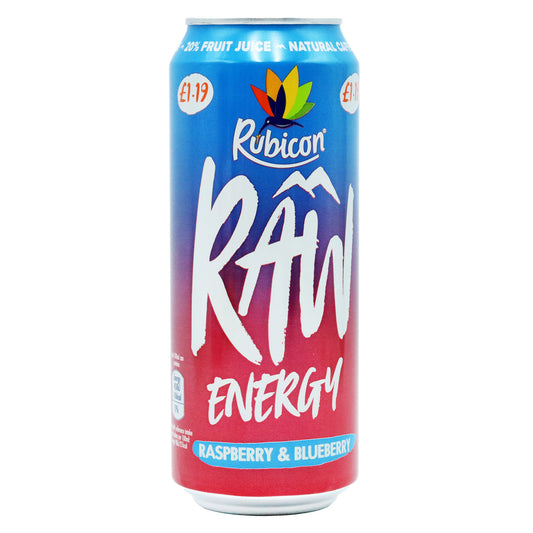 RUBICON RAW RASPBERRY & BLUEBERRY PM119  01/26