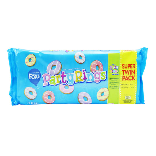 FOXS TWIN PARTY RINGS 18/10/25