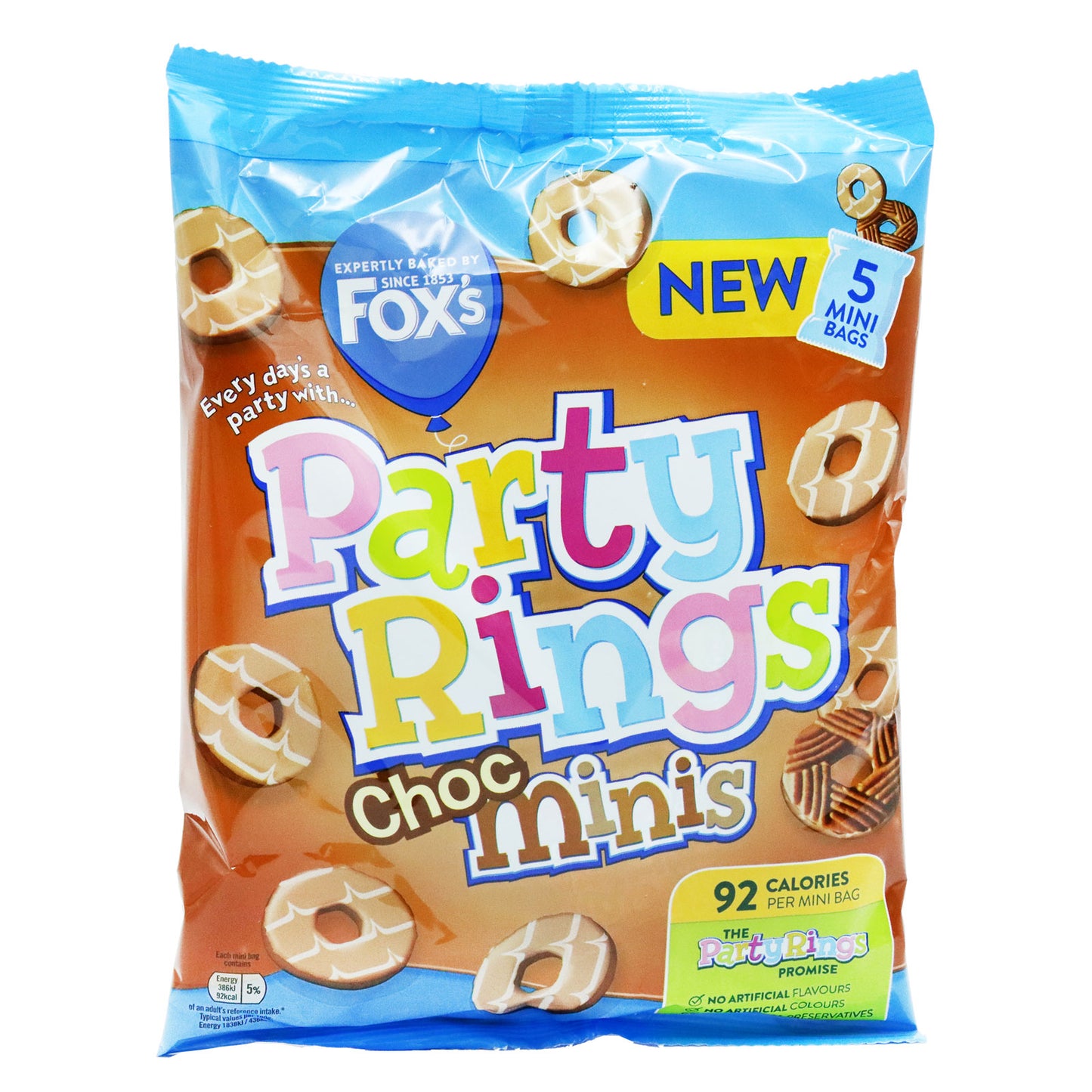 FOXS PARTY RINGS 5 PACK 25/10/25