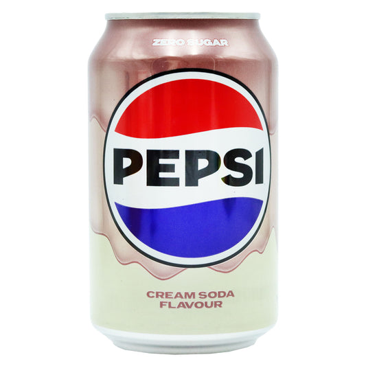 PEPSI CREAM SODA ZERO CAN  02/26