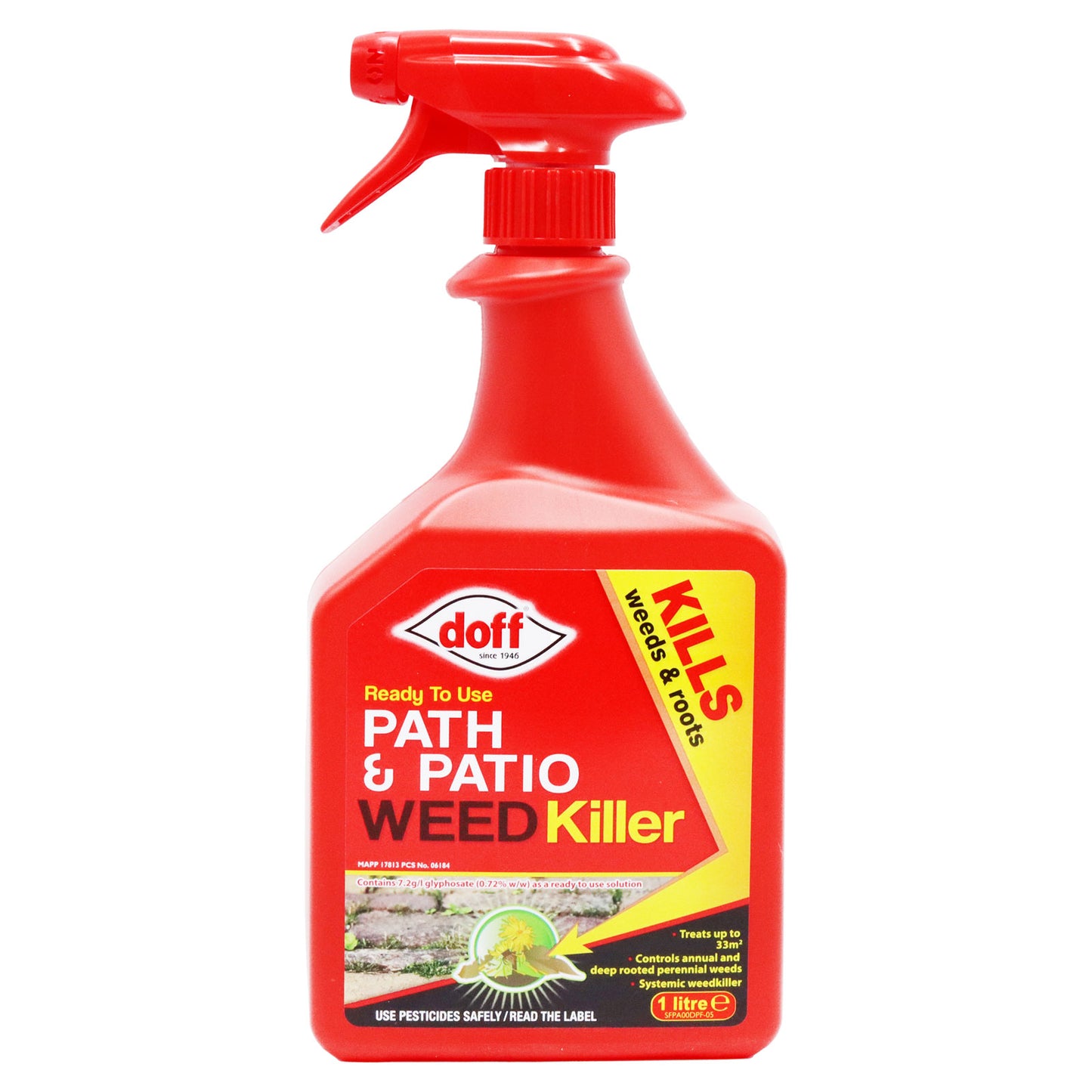 DOFF WEEDKILLER PATH & PATIO READY TO USE
