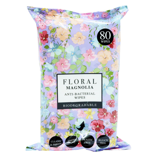 FLORAL ANTIBAC SURFACE WIPES MAGNOLIA(D)