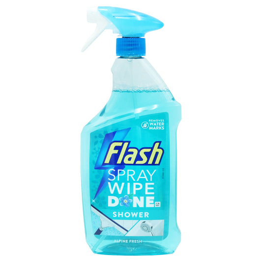 FLASH SPRAY WIPE DONE SHOWER ALPINE FRESH