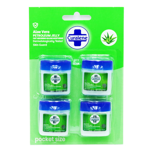 CURALENE PETROLEUM ALOE VERA (MINIS) 4PK 06/27