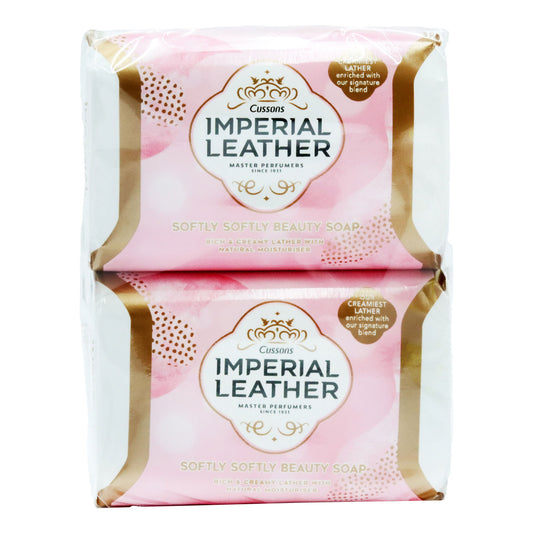 IMPERIAL LEATHER SOAP SOFTLY SOFTLY (4PK) 10/27