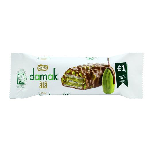 NESTLE DAMAK ALA CHOCOLATE WAFER PISTACHIO 11/25
