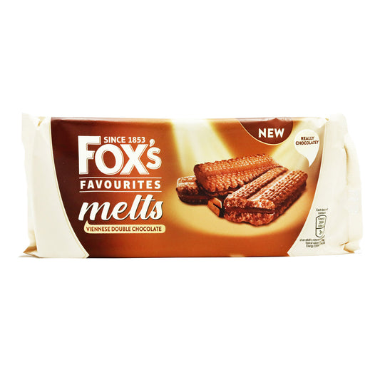 FOXS FAVOURITES DOUBLE CHOC MELTS  01/11/25