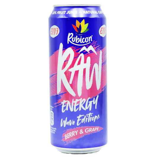 RUBICON RAW BERRY & GRAPE PM£1.19 31/03/26