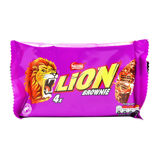 NESTLE LION BAR BROWNIE 4PACK  30/11/25