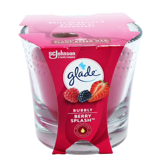 GLADE CANDLE BERRY SPLASH (C)