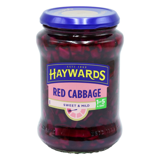 HAYWARDS SWEET & MILD RED CABBAGE 30/06/25