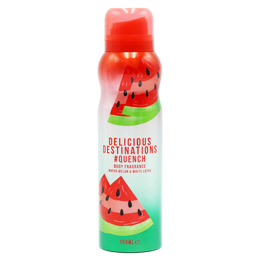 DELICIOUS DESTINATIONS BODY SPRAY QUENCH