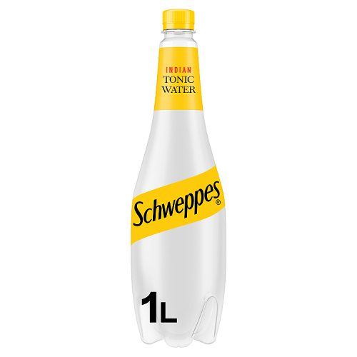 SCHWEPPES INDIAN TONIC WATER 1LTR