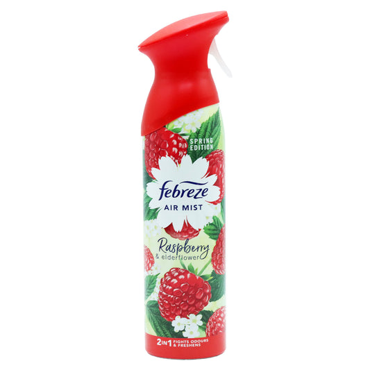 FEBREZE AIR FRESHENER SPRAY 185ML RASPBERRY AND ELDERFLOWER
