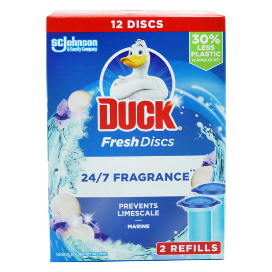 DUCK FRESH DISC MARINE TWIN REFILL 12'S (C)