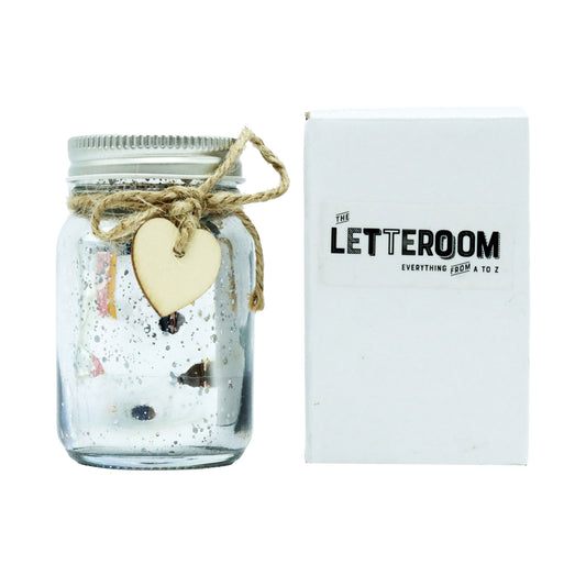 SILVER LED MINI JAR