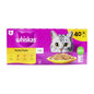 WHISKAS 1+ CAT FOOD POUCH POULTRY FEASTS 22/02/27
