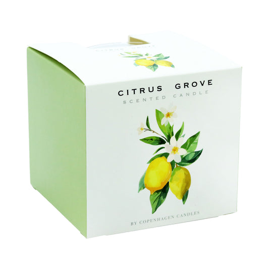COPENHAGEN CANDLE JAR BOXED CITRUS GROVE(C)