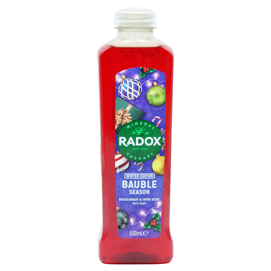 RADOX BATH BAUBLE SEASON BLACKCURRANT & TYHME (C)