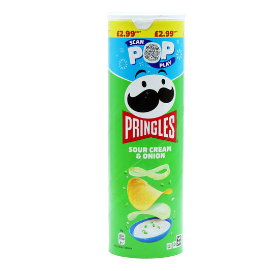 PRINGLES SOUR CREAM & ONION PM£2.99 05/03/26